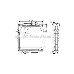 Achetez des Radiateur du moteur PRASCO VL2045 à prix pour 721,22 €