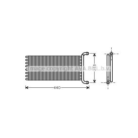 Köp Intercooler av PRASCO VW4157 till det låga priset 2252,83 kr