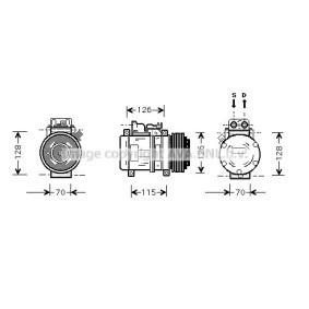 Kühlerlüfter VW7533 von PRASCO günstig für 55,95 € online kaufen