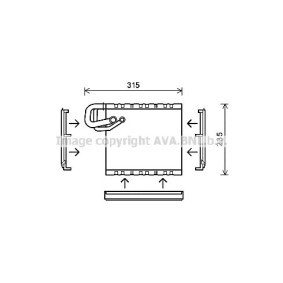 Achetez des Intercooler PRASCO VWA4213 à prix pour 106,76 €