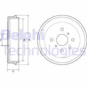Acquista Tamburo freno da DELPHI BF506 a buon mercato per soli 45,22 €
