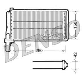 Acquista Scambiatore calore per riscaldamento abitacolo da DENSO DRR01001 a buon mercato per soli 46,08 €