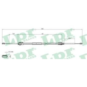 Handbremsseil C0002B
