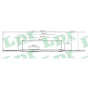Handbremsseil C0955B von LPR günstig für 9,02 € online kaufen