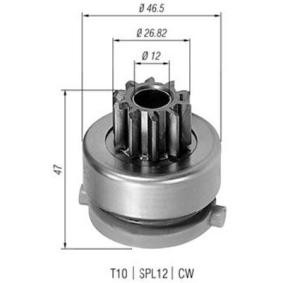 Achetez des Pignon, démarreur MAGNETI MARELLI 940113020423 à prix pour 14,04 €