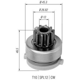 Achetez des Pignon, démarreur MAGNETI MARELLI 940113020439 à prix pour 16,87 €