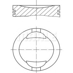 Osta Männät MAHLE ORIGINAL:llä 503 46 01 edullisesti hintaan 143,92 €