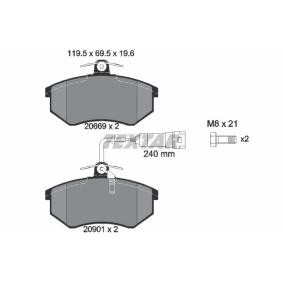 Achetez des Plaquettes de frein TEXTAR 2066922 à prix pour 42,96 €