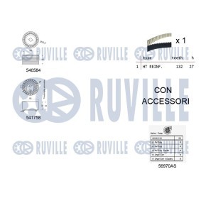 Acquista Galoppino / Guidacinghia, Cinghia dentata da RUVILLE 57906 a buon mercato per soli 45,18 €
