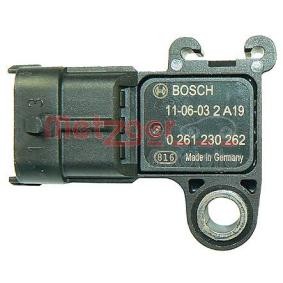 Acquista Sensore, pressione collettore d'aspirazione da METZGER 0906134 a buon mercato per soli 41,17 €