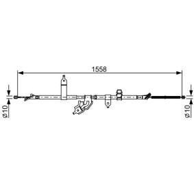 Handbremsseil 1 987 482 512