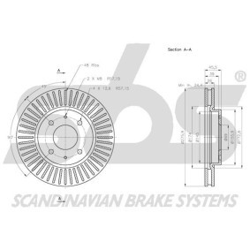 Bremsschlauch für HYUNDAI von sbs