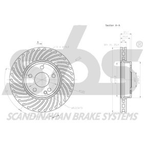 Bremsschlauch 1330853769 von sbs günstig für 13,42 € online kaufen