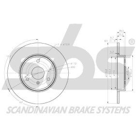 Bremsschlauch für PEUGEOT von sbs