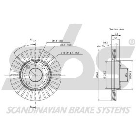 Bremsschlauch für VW von sbs