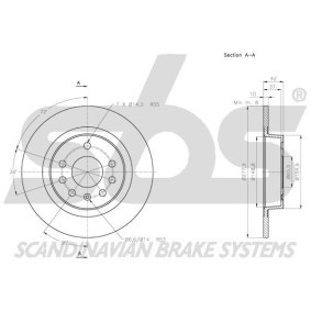 Bremsschlauch für VW von sbs