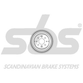 Bremstrommel 1825254301 für SKODA