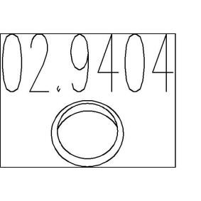 Dichtring, Abgasrohr 02.9404