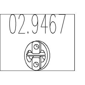 Comprar Almohadilla de tope, silenciador de MTS 02.9467 a bajo precio de 3,37 €