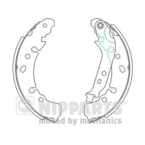 Achetez des Jeu de mâchoires de frein NIPPARTS N3502091 à prix pour 45,20 €