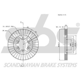 Bremsschlauch von sbs