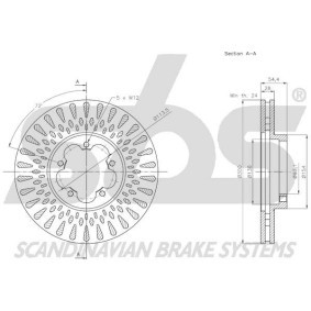 Bremsschlauch von sbs