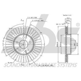 Bremsschlauch von sbs