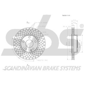 Bremsschlauch für VAUXHALL von sbs