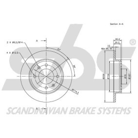 Bremsschlauch für VW von sbs