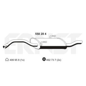 Endschalldämpfer 550284 für LANCIA