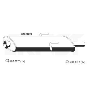 Acquista Marmitta centrale da ERNST 528009 a buon mercato per soli 90,06 €