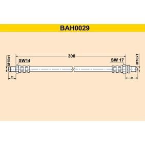 Compre Tubo flexível de travão da Barum BAH0029 a um preço baixo por 8,49 €