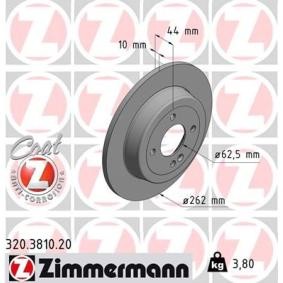Bremsscheibe für HYUNDAI von ZIMMERMANN