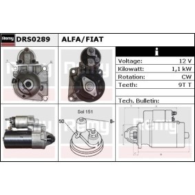 Acquista Motorino avviamento da DELCO REMY DRS0289 a buon mercato per soli 515,98 €