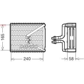 Verdampfer, Klimaanlage DEV09080