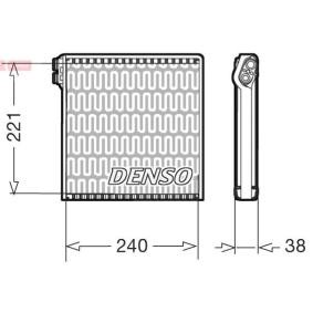 Verdampfer, Klimaanlage DEV09102