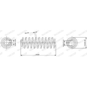 Acquista Molle ammortizzatori da MONROE SP3628 a buon mercato per soli 37,90 €