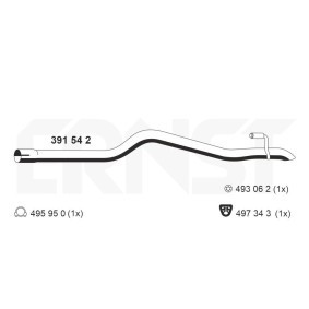 Auspuffrohre von ERNST für CRAFTER 30-35 Bus (2E_) günstig online kaufen