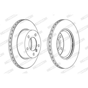 Acquista Disco freno da FERODO DDF1505-1 a buon mercato per soli 87,45 €