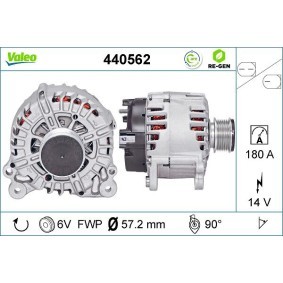 Køb Generator af VALEO 440562 til den lave pris 7014,50 DKK