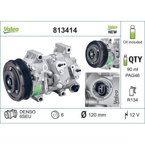Acquista Compressore aria condizionata da VALEO 813414 a buon mercato per soli 299,29 €