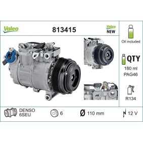 Acquista Compressore aria condizionata da VALEO 813415 a buon mercato per soli 340,46 €