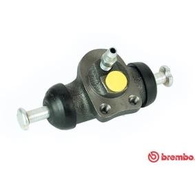 Kjøp Hjulsylinder, brems av BREMBO A 12 367 til den lave prisen 426,03 NOK