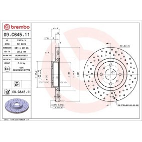 Achetez des Cylindre de roue BREMBO A 12 017 à prix pour 18,83 €