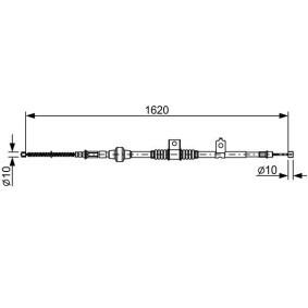 Handbremsseil 1 987 482 521 von BOSCH günstig für 24,15 € online kaufen