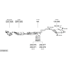 Abgasrohr 836-915