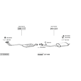 Abgasrohr 823-371