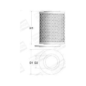 Kraftstofffilter für NISSAN von CHAMPION