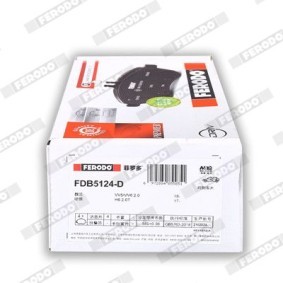 Bremsbeläge FSL729 von FERODO günstig für 27,34 € online kaufen