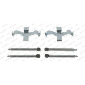 Acquista Kit accessori, pastiglia freno da FERODO FBA489 a buon mercato per soli 15,61 €